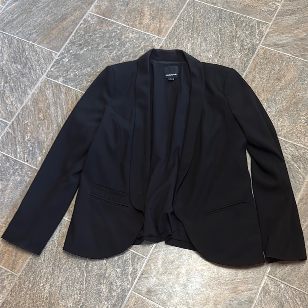 Trouve Elegant Black Women's Blazer
